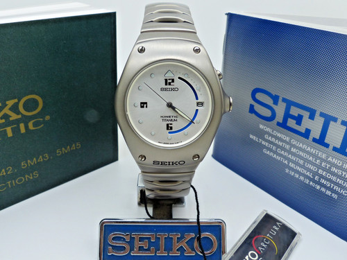 Seiko titanium arctura kinetic - titanium,