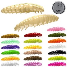 Libra Lures LARVA 30 Cheese | Bee Maggots Imitation Bait Cheese 30mm Trout Bait