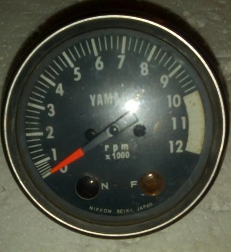 Yamaha rd125 rev counter - rev, /