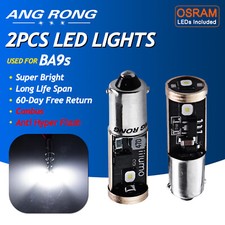 2x No Error 233 BA9S T4W 3 SMD