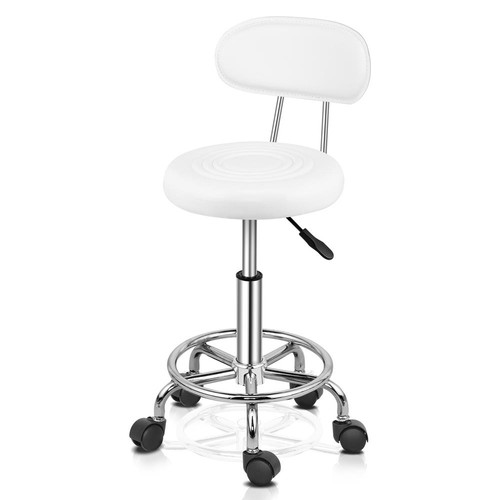 Leather backrest round - backrest,