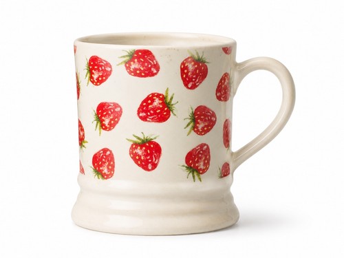 Fine bone china - fine, strawberry