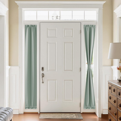 Sidelight curtains for front - curtains,