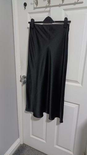 New look petite black satin - new,