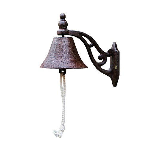 Wall mounted bell vintage cast - wall,