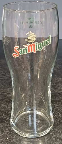 San miguel tall pint glass - miguel,