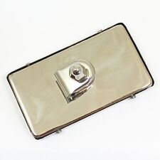 Vintage Car Rear view mirror - Stamped Desmo - Nickel plated with Convex glass