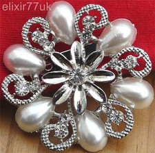 UK VINTAGE 2" LARGE SILVER