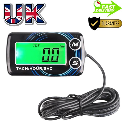 Digital lcd engine hour meter - engine,