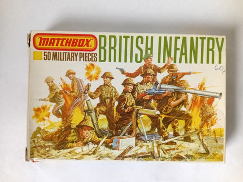 Matchbox british infantry - matchbox, 1/76