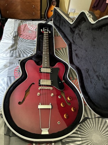 Epiphone dot with upgrades and - epiphone,