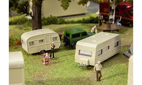 Faller caravans fairground - (2),