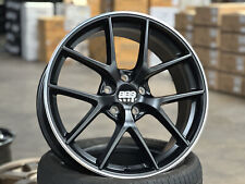 New 19x8.5 AOW CIR (4 Wheel) BLACK 5x112 fit VW Golf GTI Mercedes W177 AUDI TT