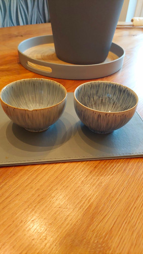 Denby speckled halo - speckled, deep