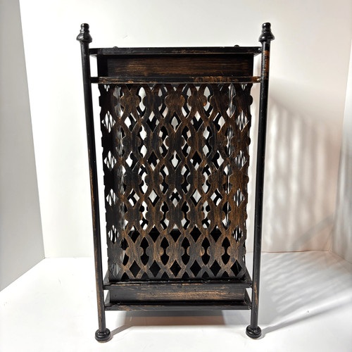 Bronze metal umbrella stand - umbrella,