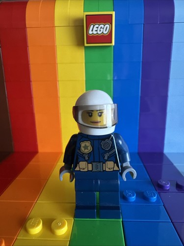 This lego city police officer - police,