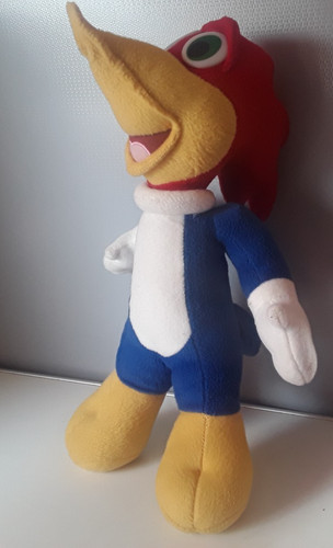 Woody woodpecker plush - woodpecker, 14”