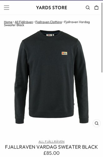 Fjallraven vardag sweater - vardag,