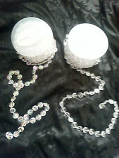 2 mtrs Crystal effect garland decoration - Wedding venue, manzanita tree or cake