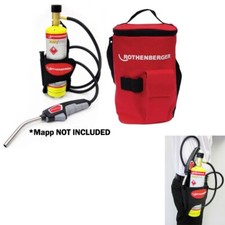Rothenberger Plumbers Gas Trigger Torch with Hose & Holster + Hot Bag