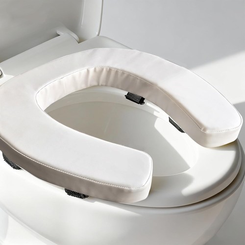 Raised toilet seat cushion - raised,