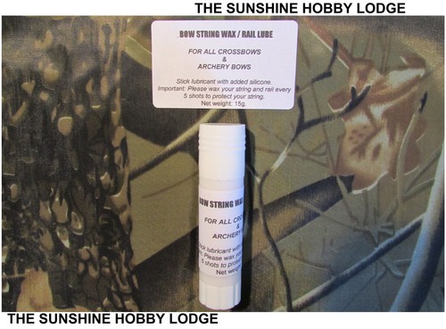 Crossbow rail and string lube - crossbow,