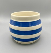 Vintage Chef Ware Staffordshire Blue And Cream Bowl