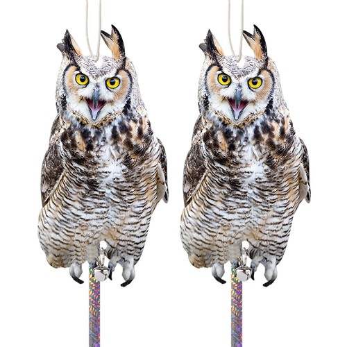 2pcs fake owl bird - 2pcs,