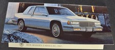 1987 Cadillac Coupe Deville Invitation Brochure Folder Excellent Original 87