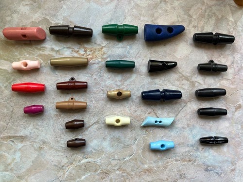 Toggle buttons sold per - buttons, 6