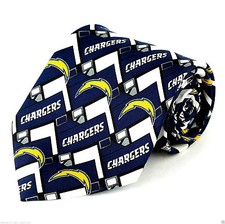 Chargers Men's Silk Necktie