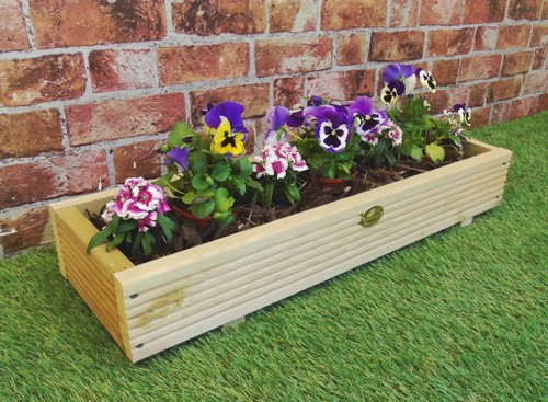 Window box wooden garden - window,