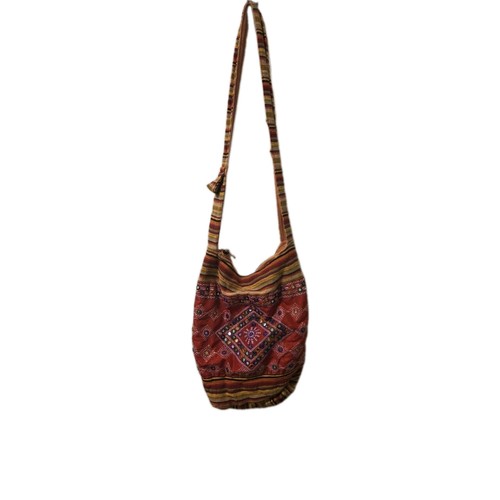 Cotton striped and embroidered - cotton,