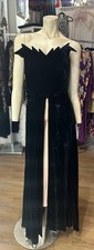 Vintage 1930s Silk Velvet Gown