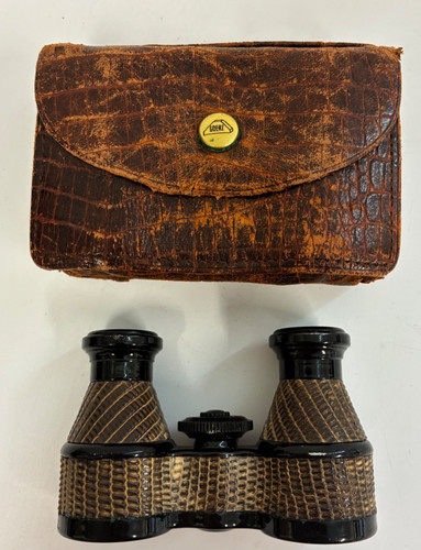 Vintage opera glasses reptil - vintage,
