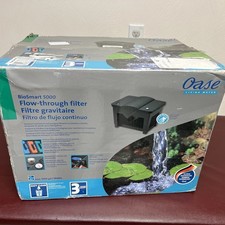 OASE BioSmart 5000 Flow-Through Pond Filter Fish, Gravity-Fed, Gravitaire