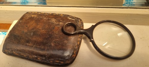 Antique bakelite magnifying - bakelite,