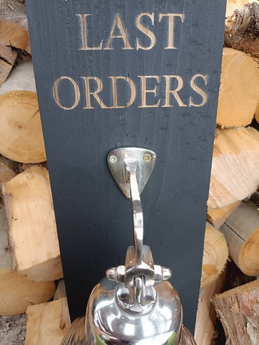 Personalised last orders bell - last,