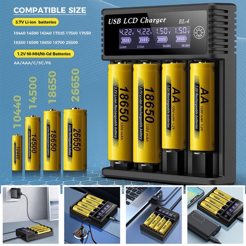Smart battery charger slot - battery,