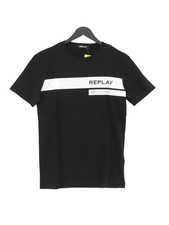 Replay Men's T-Shirt S Black