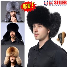Winter Men' Thick Ushanka Faux