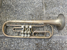 Old rotary trumpet, probably   in F