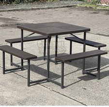 34-Inch Square Picnic Table