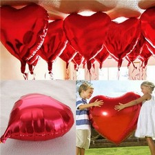 10/20PC Heart Foil Balloons