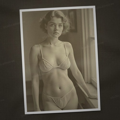 Vintage photo print pin - vintage,