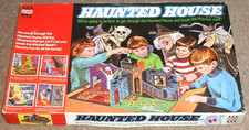 VINTAGE Haunted House Board Game Denys Fisher Christmas 1971 COMPLETE RETRO