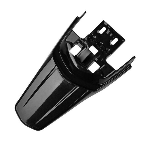 Glossy black rear - rear, mud
