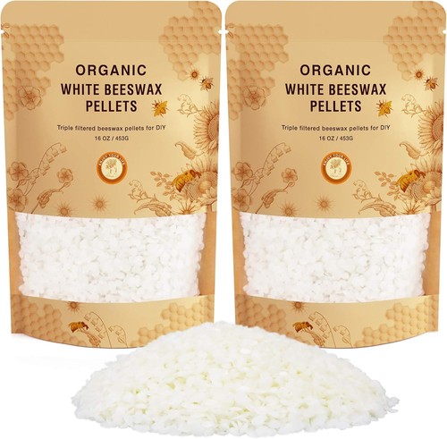 Beeswax pellets 906g - beeswax,