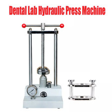 Hydraulic Dental Press Machine Denture Flask Pressure Laboratory Equipment New
