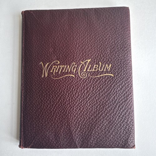 Antique victorian writing - victorian,